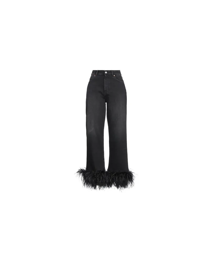 Valentino Garavani HOSEN & RÖCKE - Jeanshosenauf YOOX.COM Schwarz
