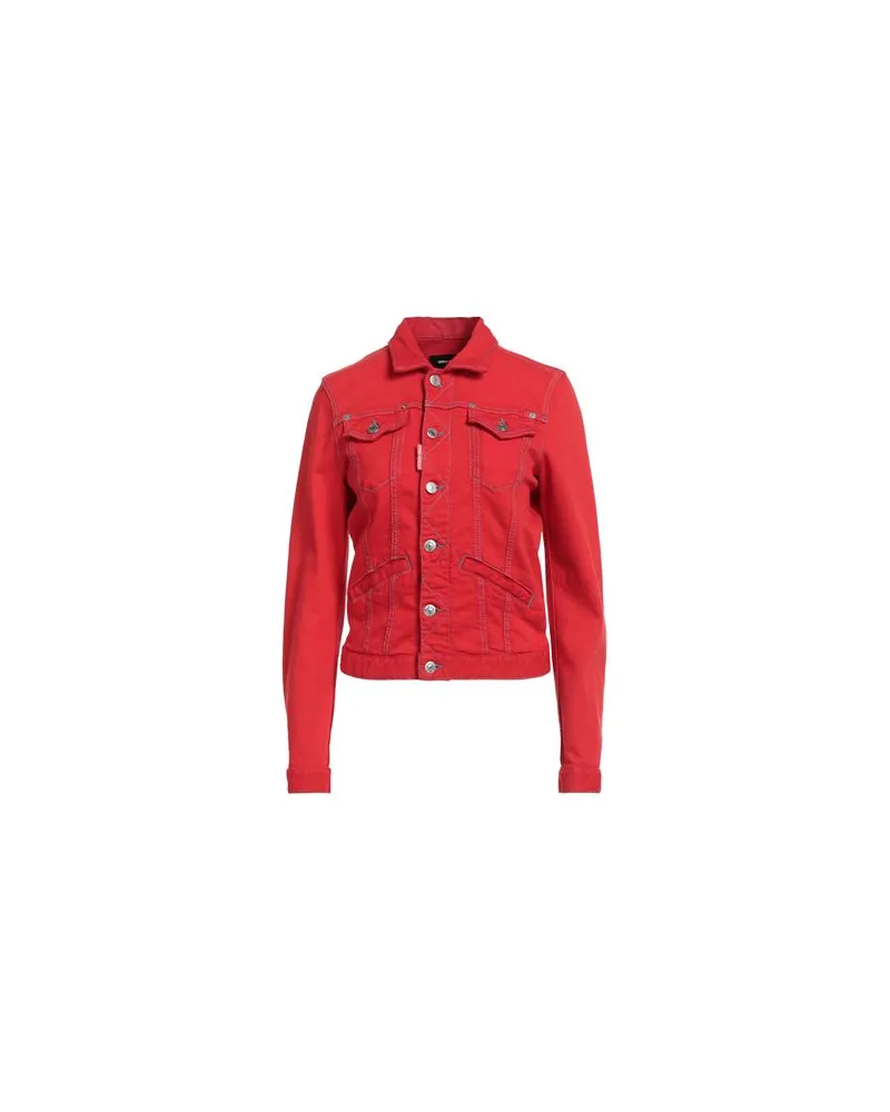 Dsquared2 JACKEN & MÄNTEL - Jeansjacken/Mäntelauf YOOX.COM Rot