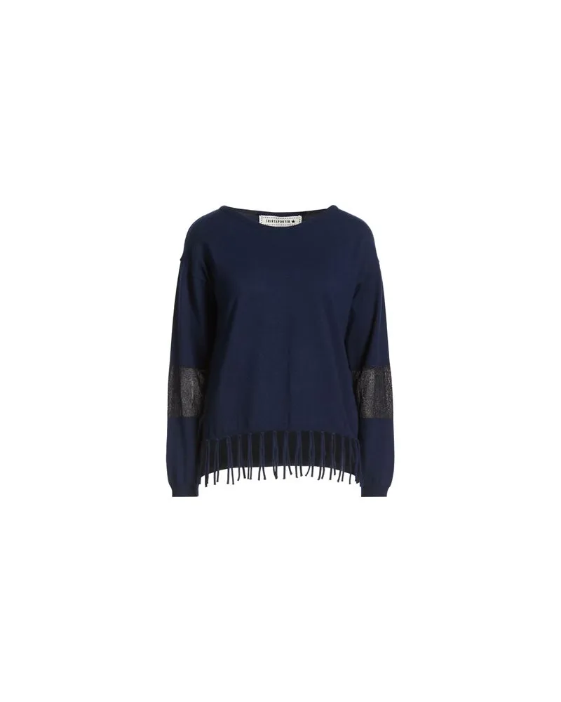 SHIRTAPORTER STRICKWAREN - Pulloverauf YOOX.COM Marineblau