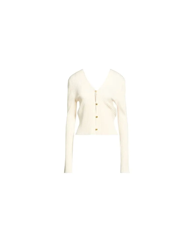 Chloé STRICKWAREN - Strickjackenauf YOOX.COM Cremeweiß