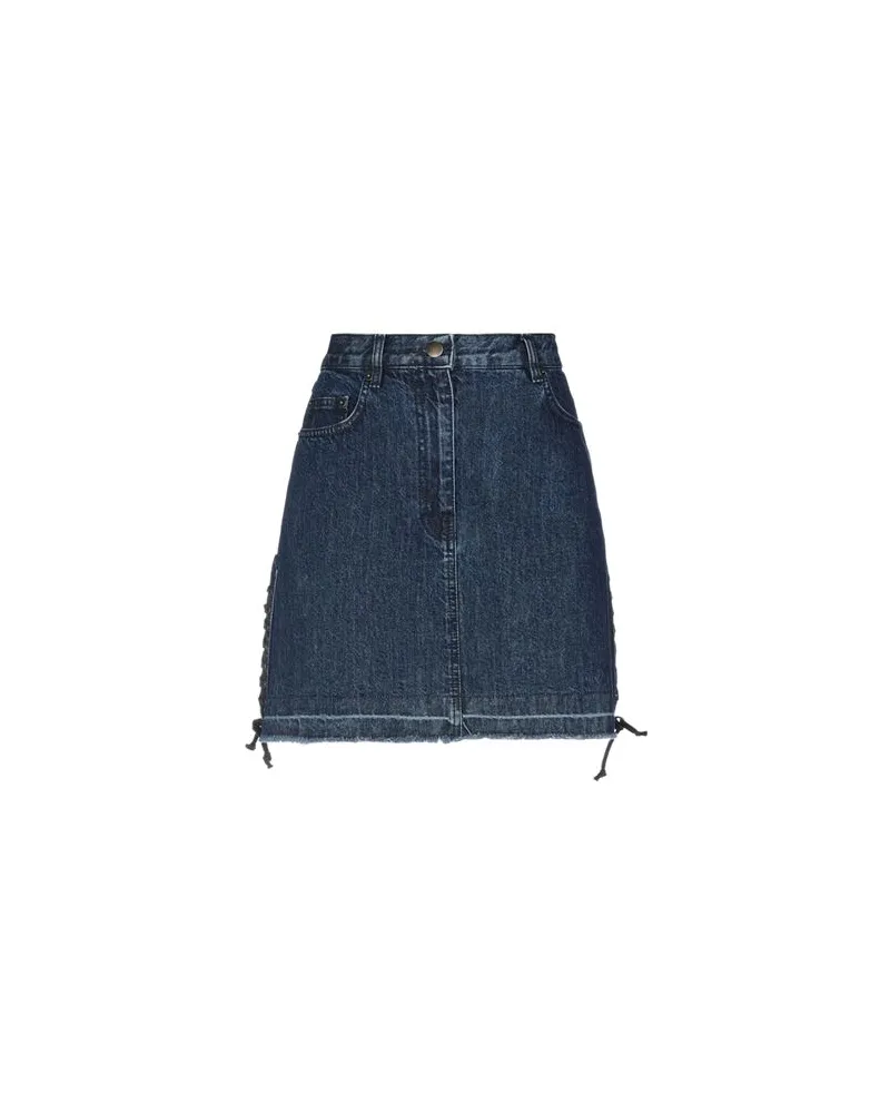 McQ HOSEN & RÖCKE - Jeansröckeauf YOOX.COM Blau