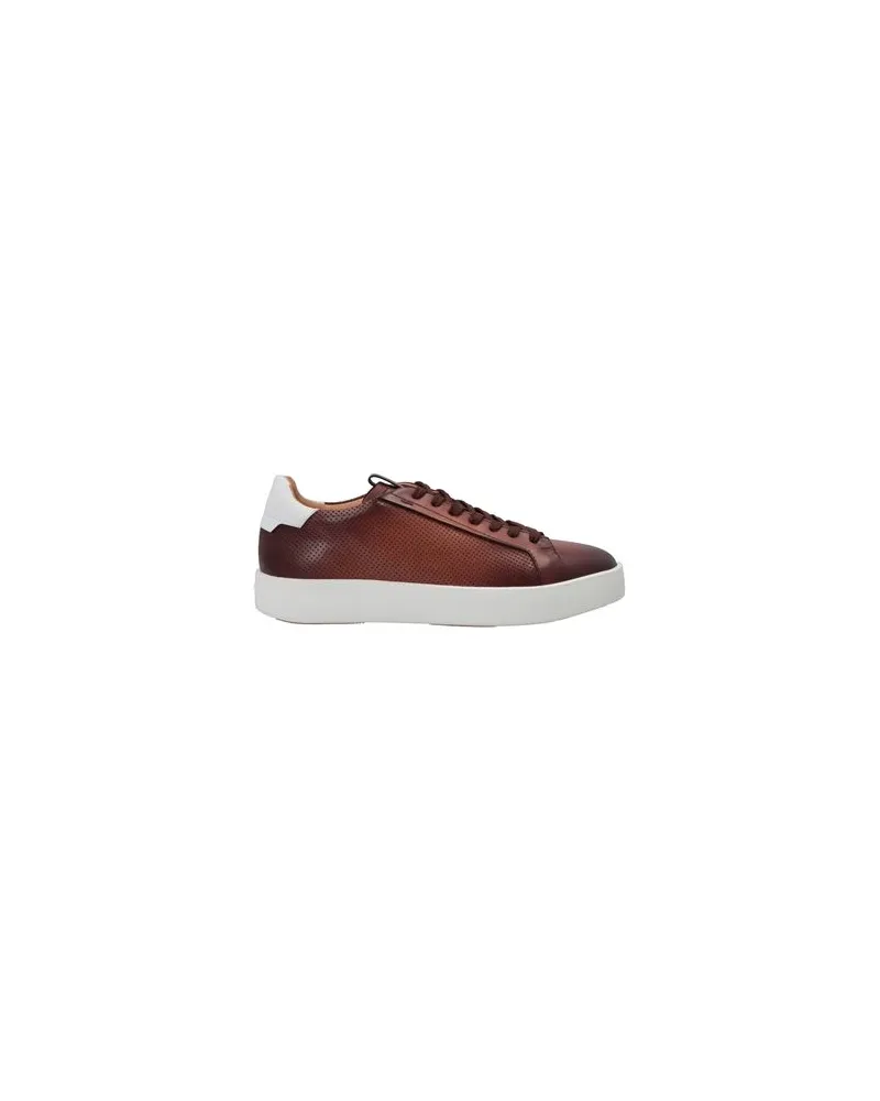 Santoni SCHUHE - Sneakersauf YOOX.COM Braun