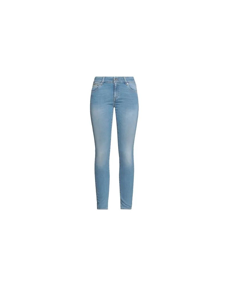 Care Label HOSEN & RÖCKE - Jeanshosenauf YOOX.COM Blau