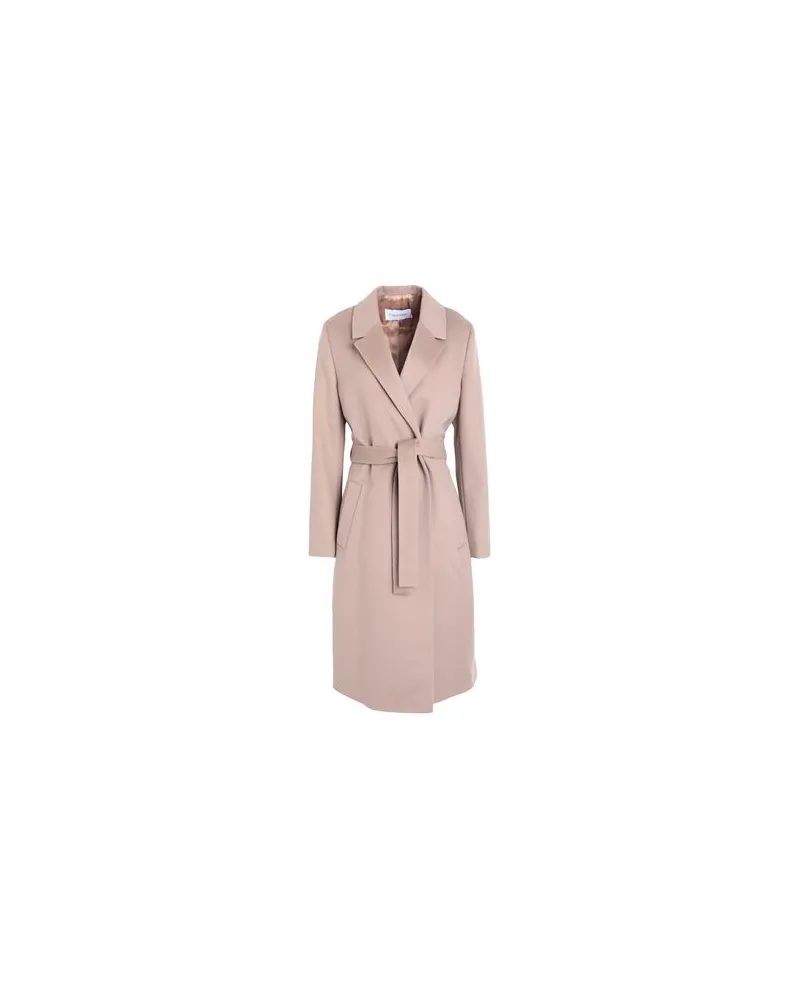 Calvin Klein JACKEN & MÄNTEL - Mäntelauf YOOX.COM Hellbraun