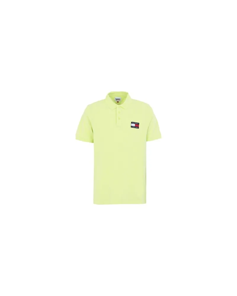 Tommy Hilfiger TJM TOMMY BADGE LIGHT POLO  - TOPS - Poloshirtsauf YOOX.COM Limettengrün