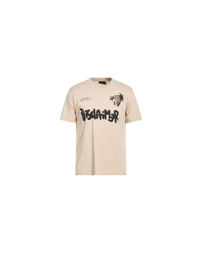 DISCLAIMER TOPS - T-shirtsauf YOOX.COM Beige