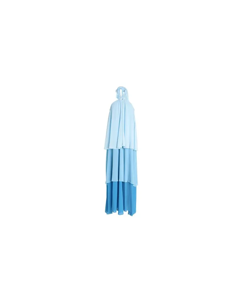 Ganni KLEIDER - Maxi-Kleiderauf YOOX.COM Hellblau