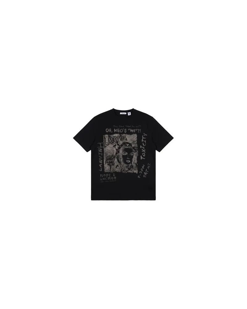 Lanvin TOPS - T-shirtsauf YOOX.COM Schwarz
