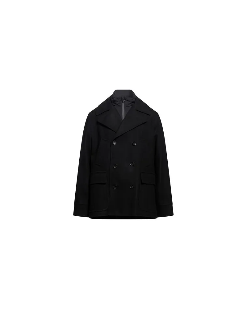Paltò JACKEN & MÄNTEL - Mäntelauf YOOX.COM Schwarz