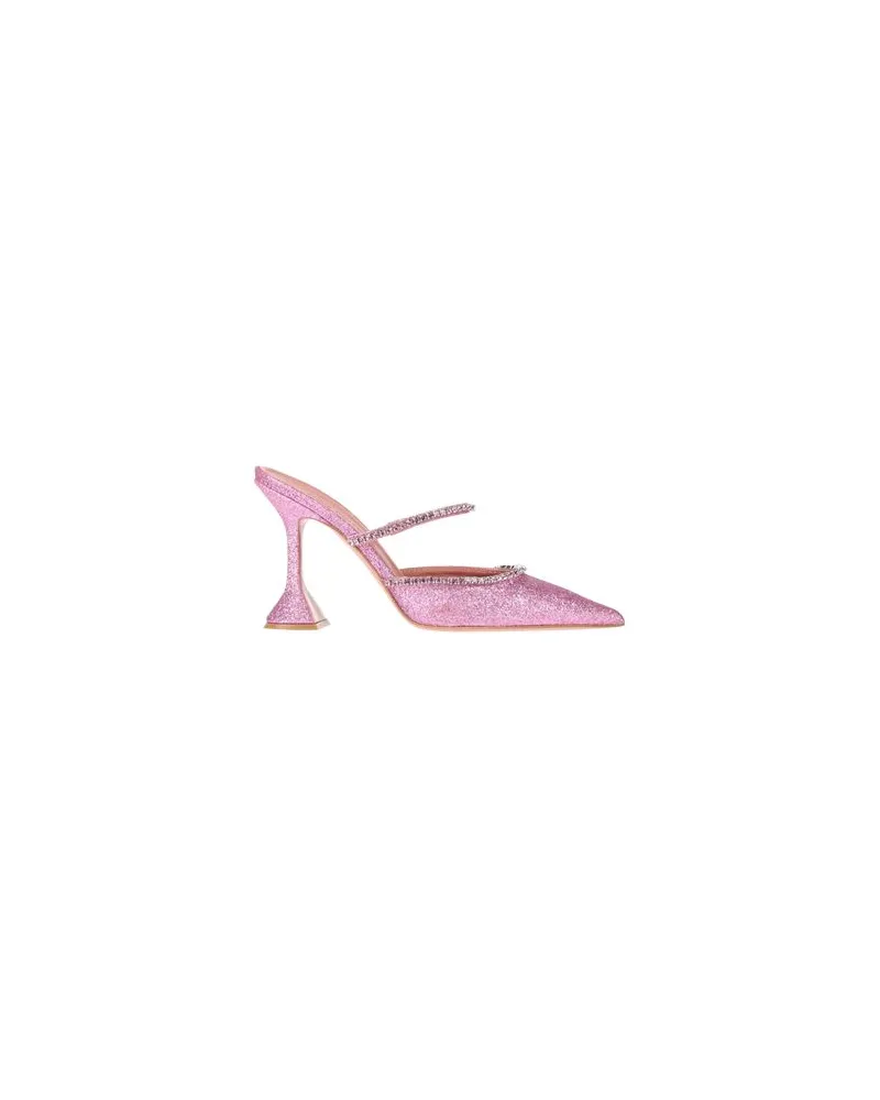 Amina Muaddi SCHUHE - Mules & Clogsauf YOOX.COM Rosa