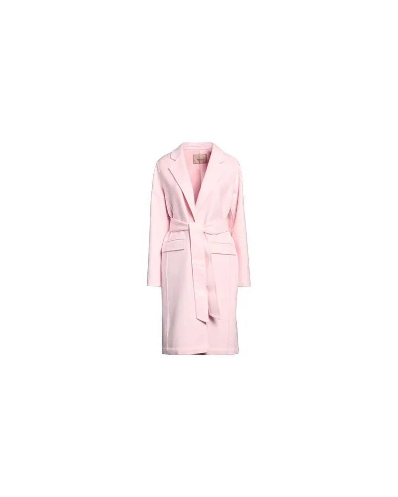Twin-Set JACKEN & MÄNTEL - Mäntelauf YOOX.COM Hellrosa