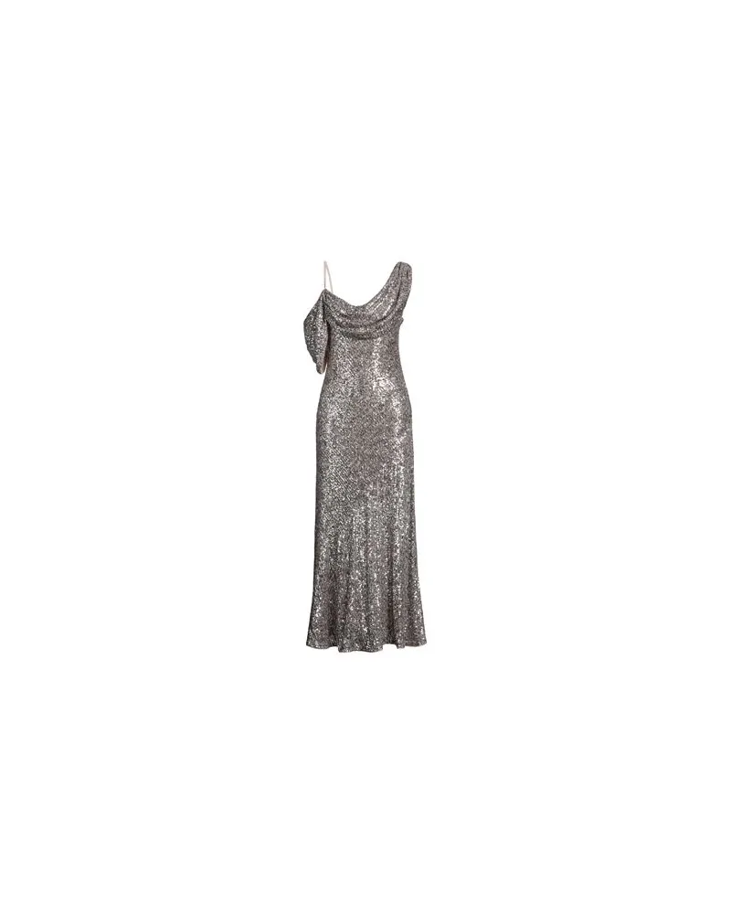 Diane von Furstenberg KLEIDER - Maxi-Kleiderauf YOOX.COM Silber