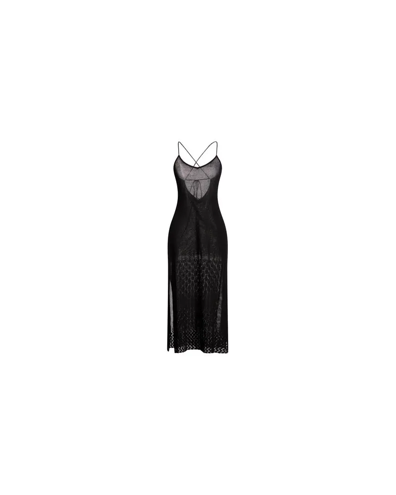 Twin-Set KLEIDER - Midi-Kleiderauf YOOX.COM Schwarz