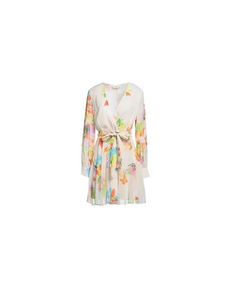 Anna Molinari KLEIDER - Mini-Kleiderauf YOOX.COM Beige