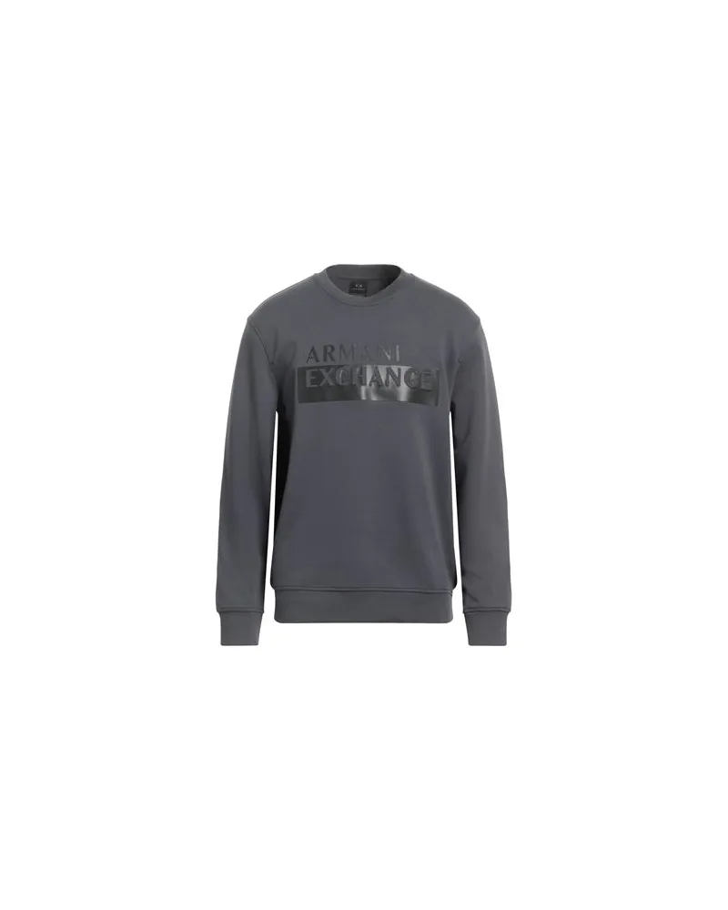 Armani Exchange TOPS - Sweatshirtsauf YOOX.COM Blei