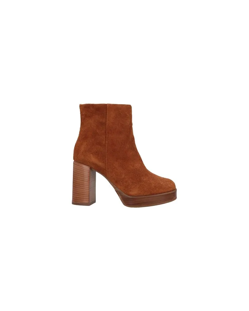 Divine Follie SCHUHE - Stiefelettenauf YOOX.COM Kamel