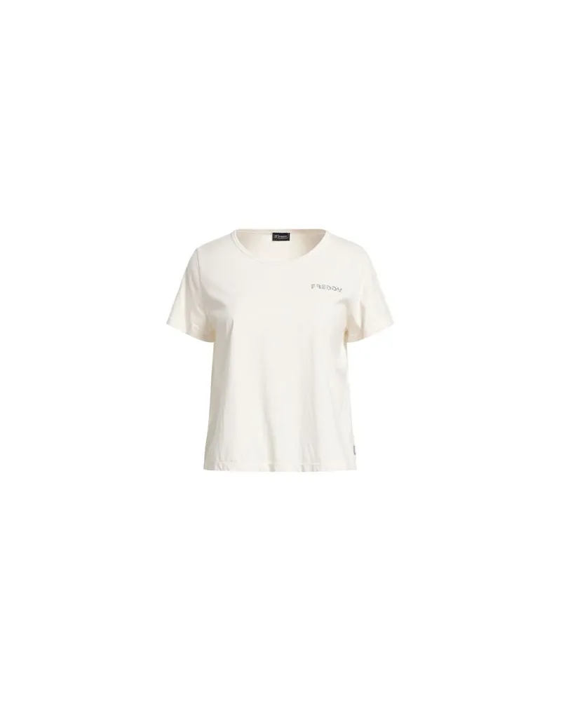 Freddy TOPS - T-shirtsauf YOOX.COM Elfenbein