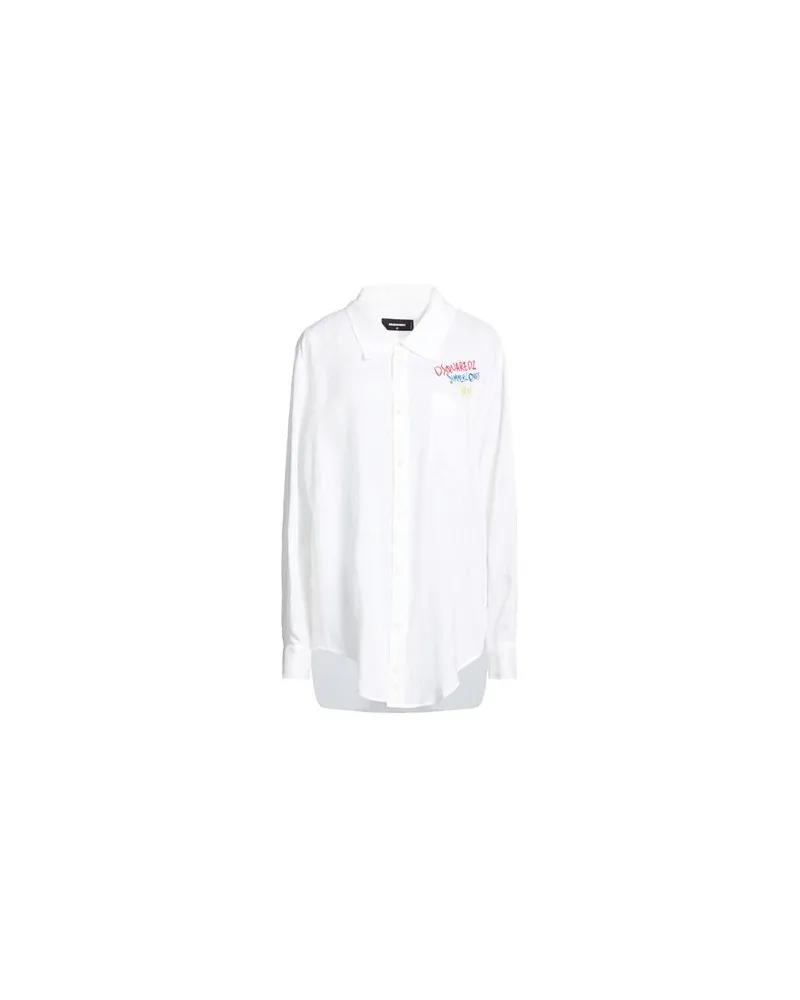 Dsquared2 TOPS - Hemdenauf YOOX.COM Weiß