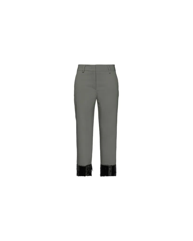 Antonella Rizza HOSEN & RÖCKE - Hosenauf YOOX.COM Militärgrün