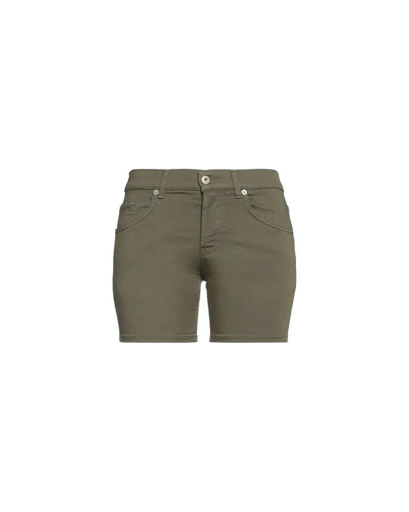 Dondup HOSEN & RÖCKE - Jeansshortsauf YOOX.COM Militärgrün