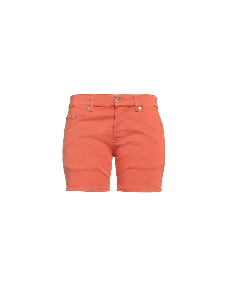 Dondup HOSEN & RÖCKE - Jeansshortsauf YOOX.COM Rostrot