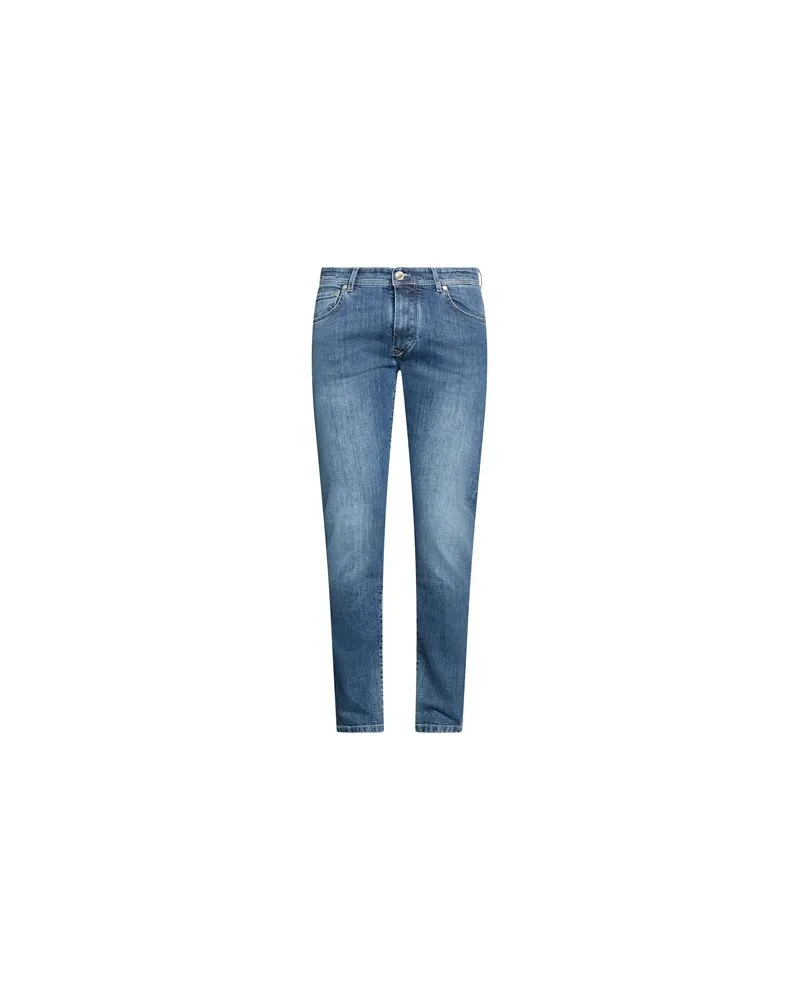 BARBA HOSEN & RÖCKE - Jeanshosenauf YOOX.COM Blau