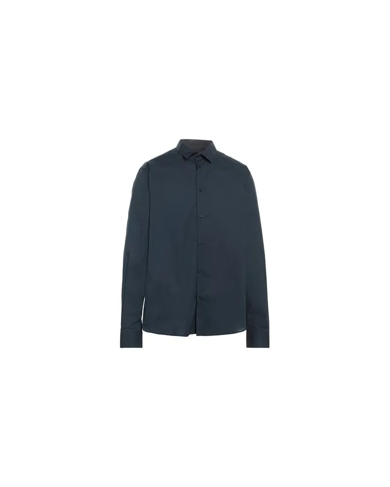 Trussardi TOPS - Hemdenauf YOOX.COM Blau