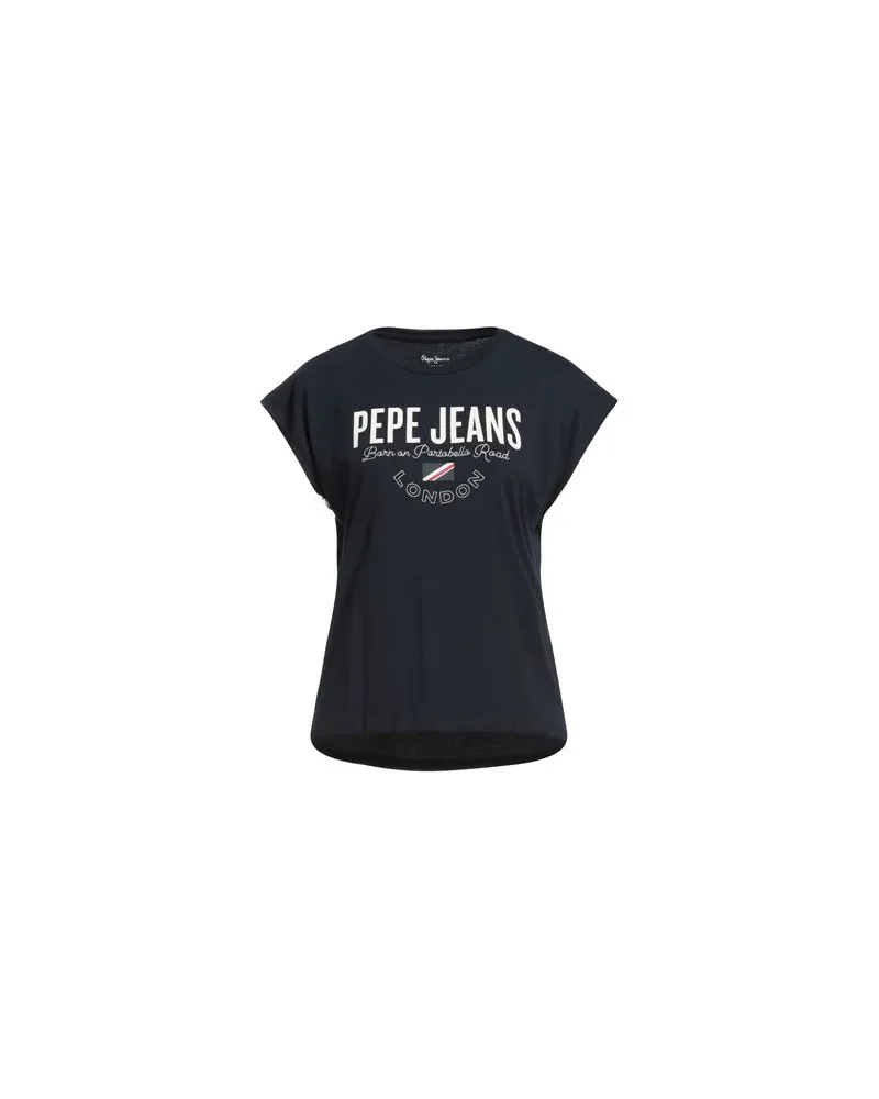 Pepe Jeans TOPS - T-shirtsauf YOOX.COM Nachtblau