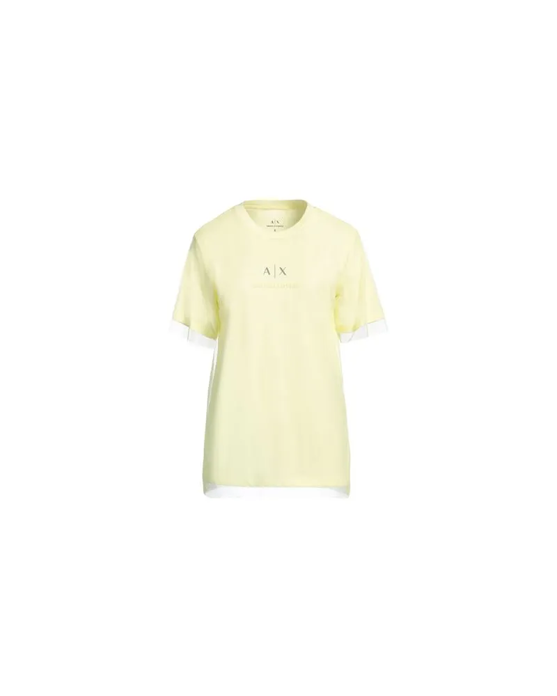 Armani Exchange TOPS - T-shirtsauf YOOX.COM Gelb