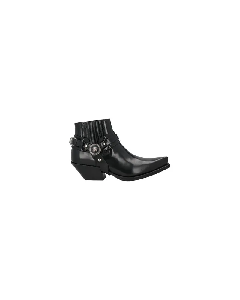 Versace SCHUHE - Stiefelettenauf YOOX.COM Schwarz