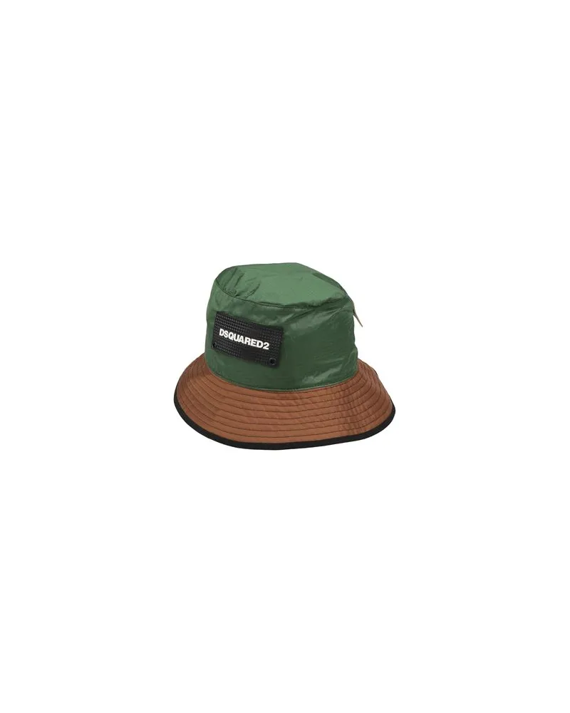Dsquared2 ACCESSOIRES - Mützen & Hüteauf YOOX.COM Dunkelgrün