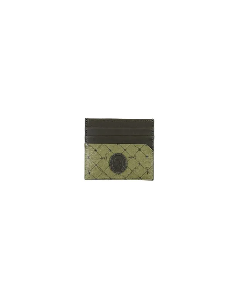 Trussardi Kleinlederwaren - Brieftaschenauf YOOX.COM Militärgrün