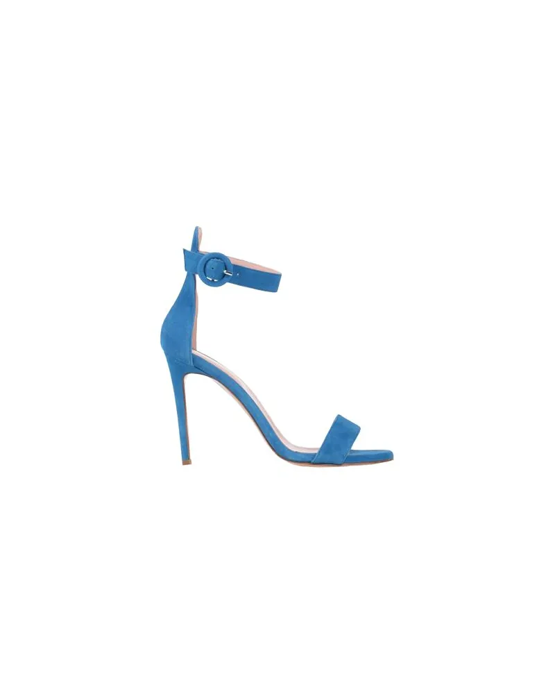 Anna F. SCHUHE - Sandalenauf YOOX.COM Azurblau