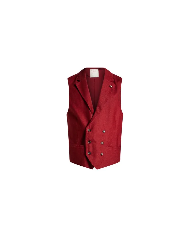 Luigi Bianchi Mantova ANZÜGE und CO-ORDS - Couture-Westenauf YOOX.COM Ziegelrot