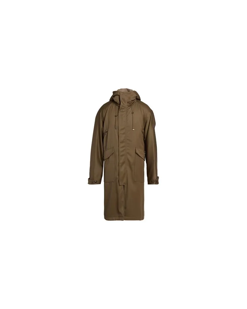 Jacob Cohën JACKEN & MÄNTEL - Mäntelauf YOOX.COM Khaki