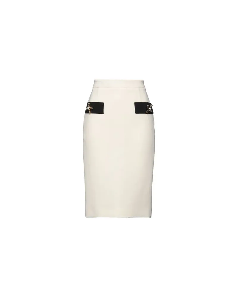 Moschino HOSEN & RÖCKE - Midi-Röckeauf YOOX.COM Cremeweiß