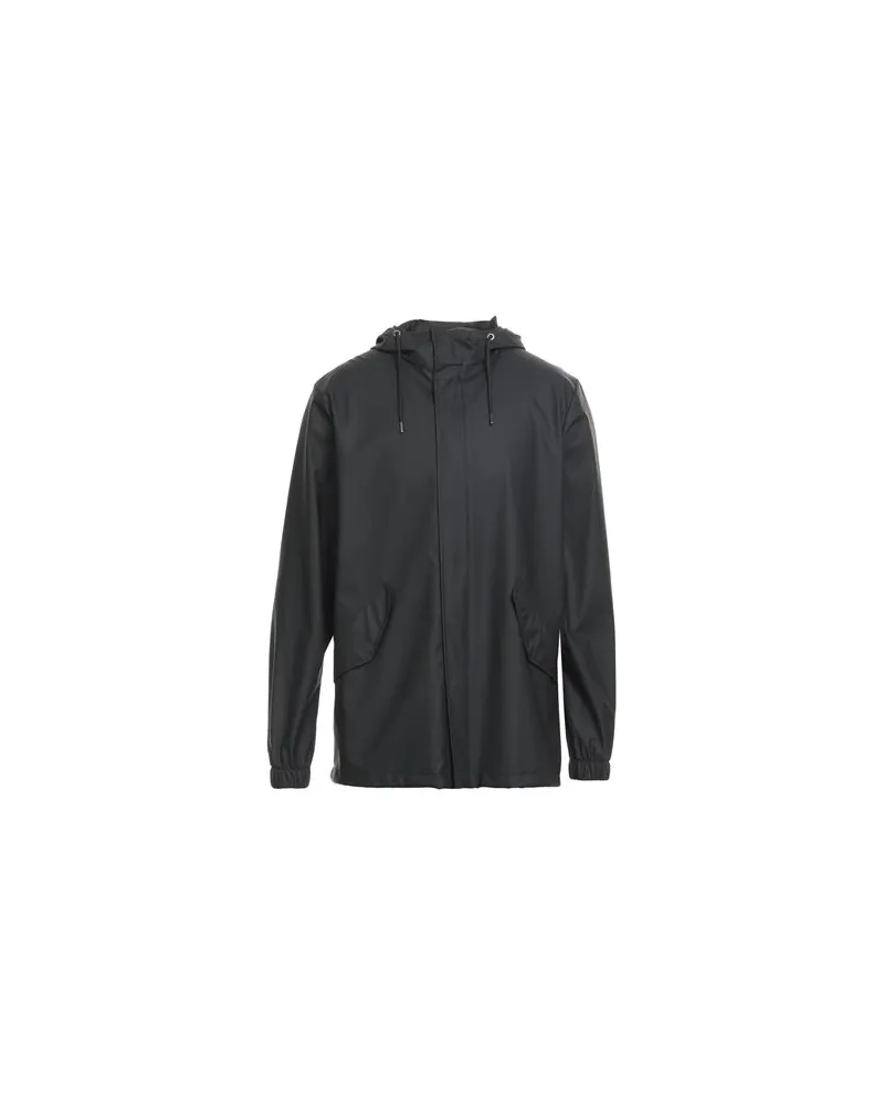 RAINS JACKEN & MÄNTEL - Jacken, Mäntel & Trenchcoatsauf YOOX.COM Schwarz