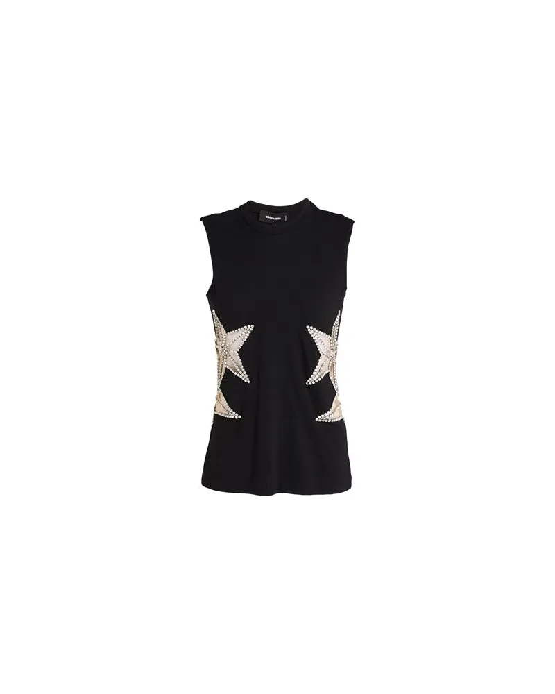 Dsquared2 TOPS - T-shirtsauf YOOX.COM Schwarz