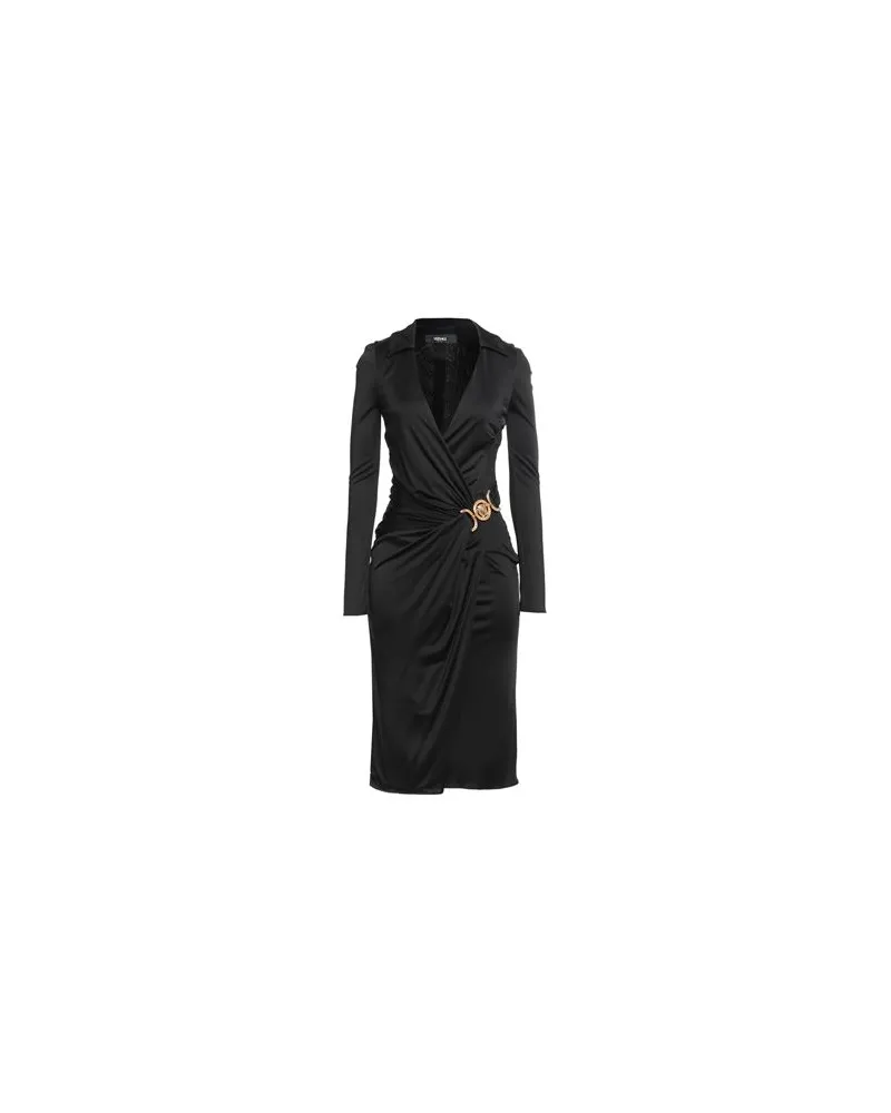Versace KLEIDER - Midi-Kleiderauf YOOX.COM Schwarz