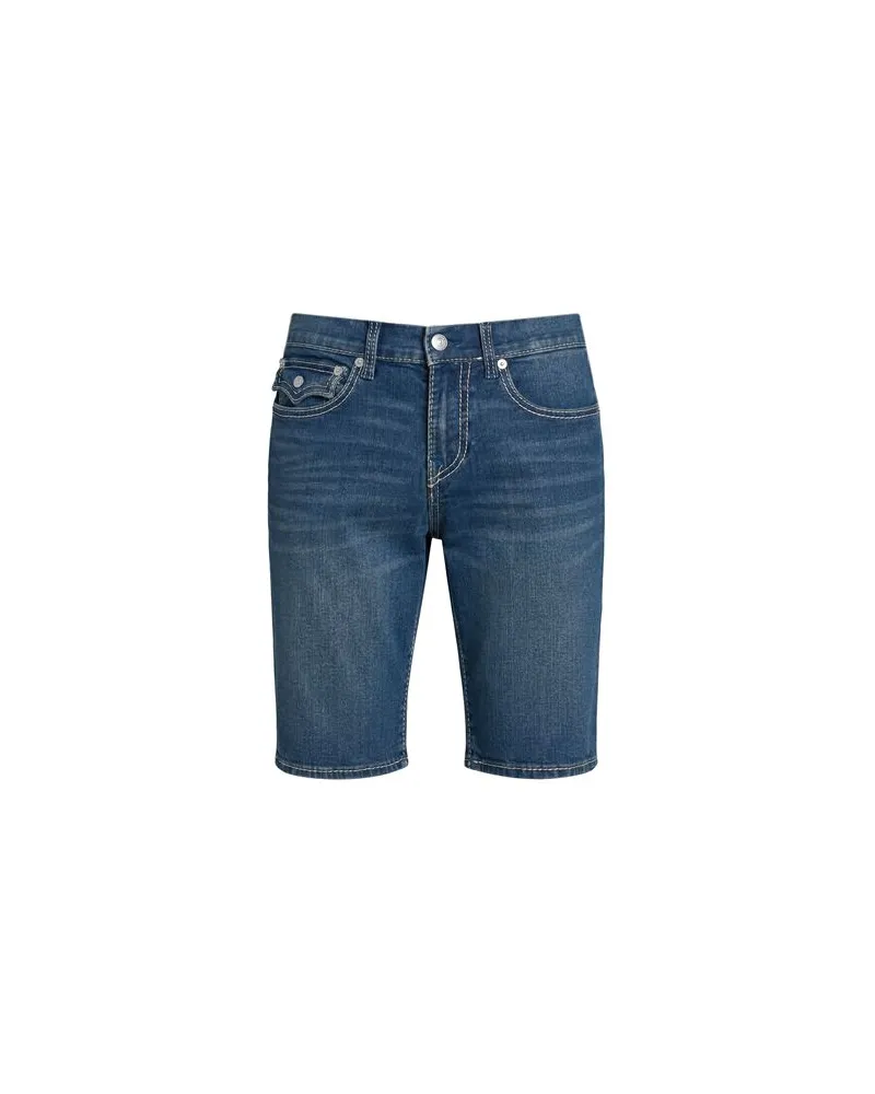 True Religion HOSEN & RÖCKE - Jeansshortsauf YOOX.COM Blau