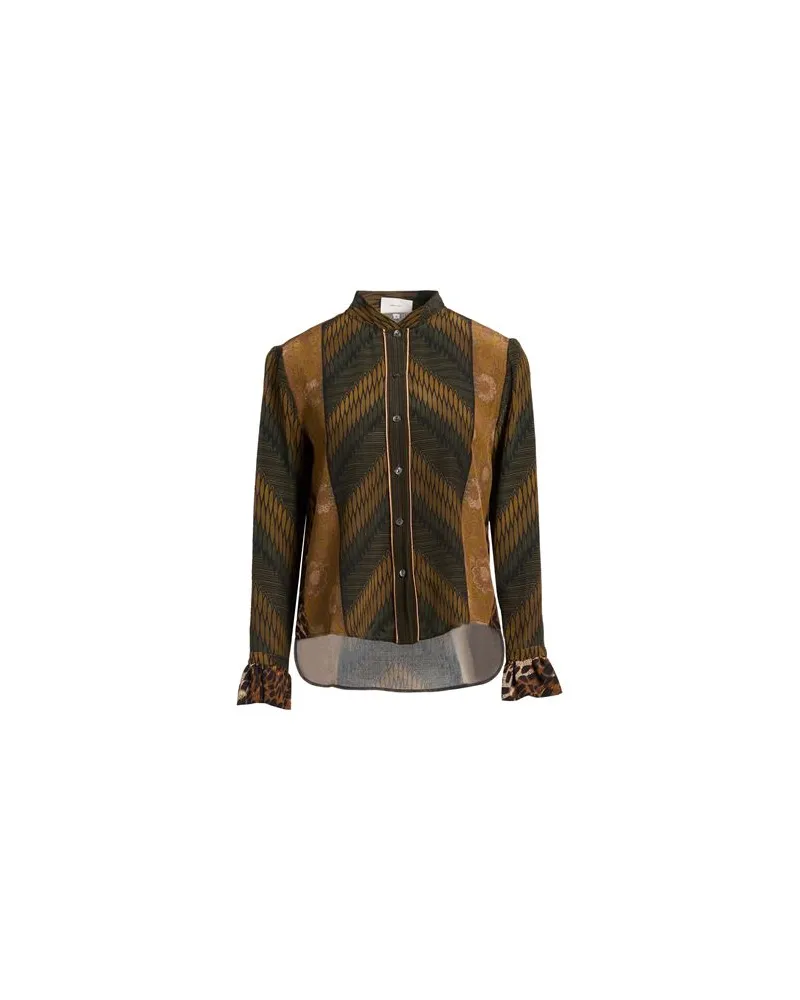 Pierre-Louis Mascia TOPS - Hemdenauf YOOX.COM Militärgrün