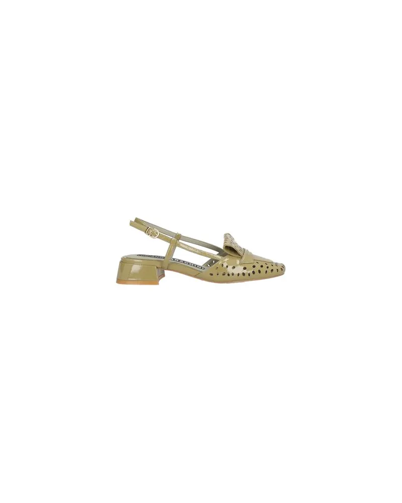 Luciano Barachini SCHUHE - Ballerinasauf YOOX.COM Militärgrün