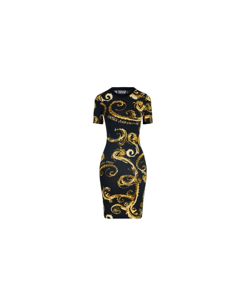 Versace Jeans KLEIDER - Mini-Kleiderauf YOOX.COM Schwarz