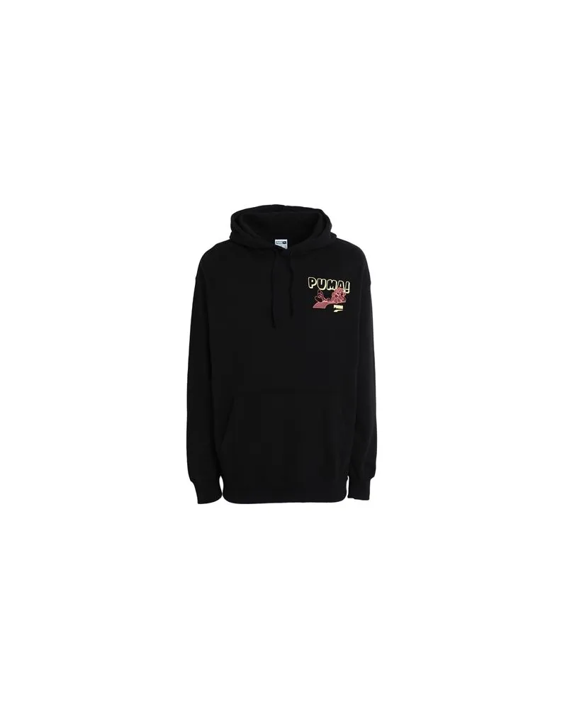 Puma Downtown Graphic Hoodie TR - Downtown Graphic Hoodie TR - TOPS - Sweatshirtsauf YOOX.COM Schwarz