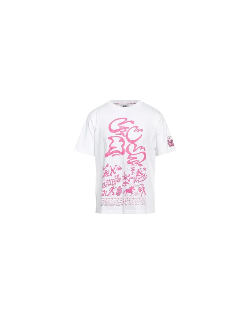 GCDS TOPS - T-shirtsauf YOOX.COM Weiß