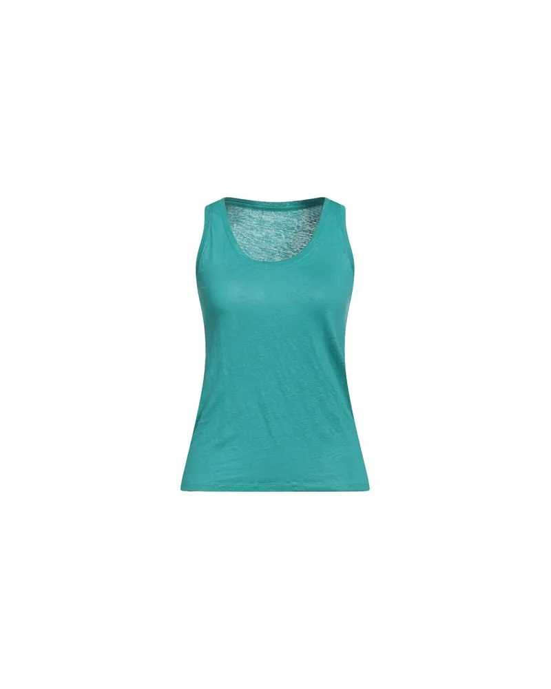 Majestic TOPS - Tank Topsauf YOOX.COM Tūrkis