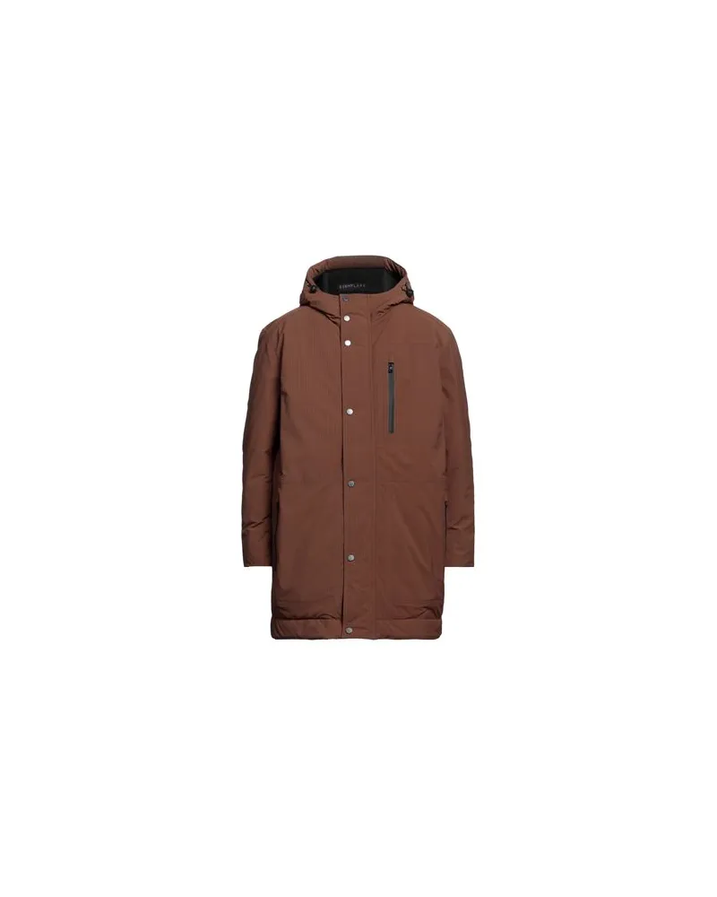 ESEMPLARE JACKEN & MÄNTEL - Mäntelauf YOOX.COM Braun