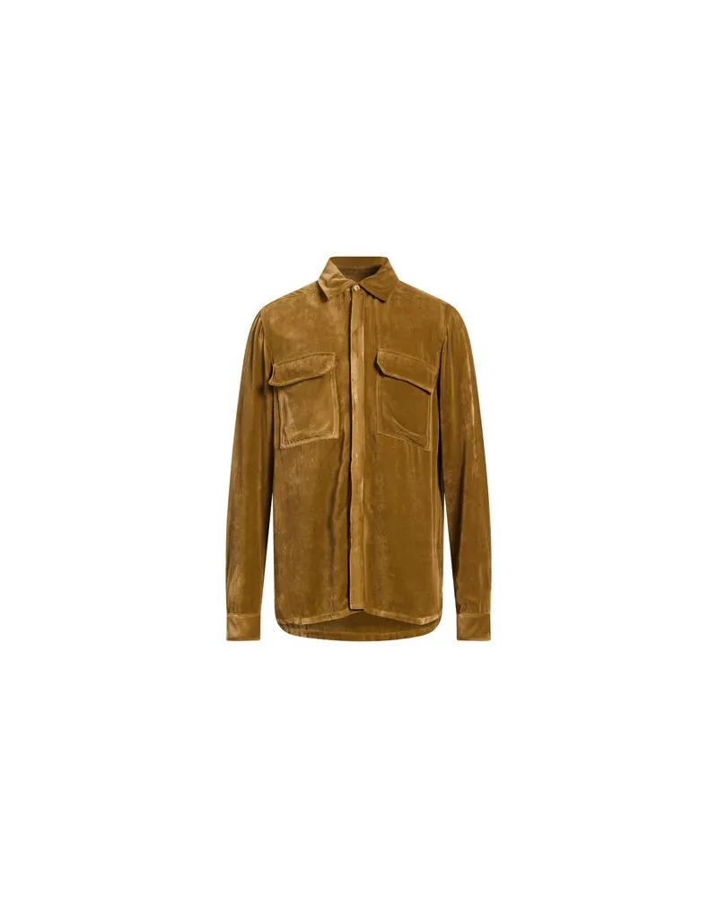 Rick Owens TOPS - Hemdenauf YOOX.COM Khaki