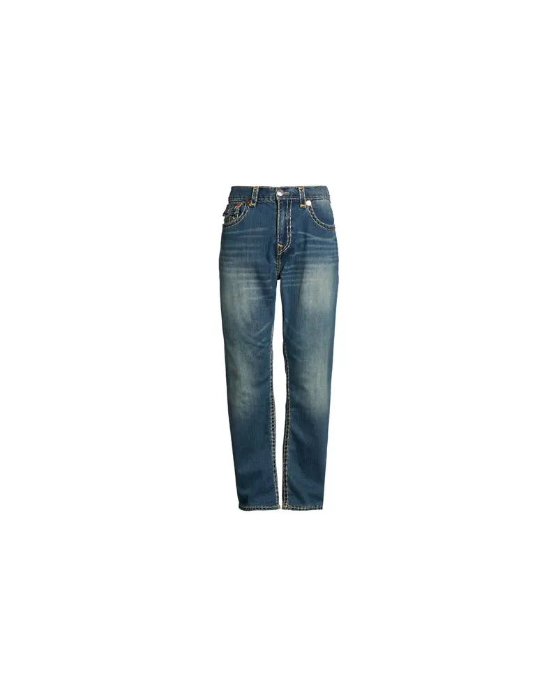True Religion BOBBY  - HOSEN & RÖCKE - Jeanshosenauf YOOX.COM Blau