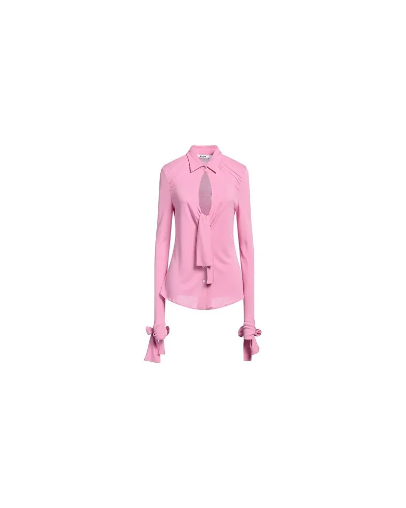 MSGM TOPS - Hemdenauf YOOX.COM Rosa